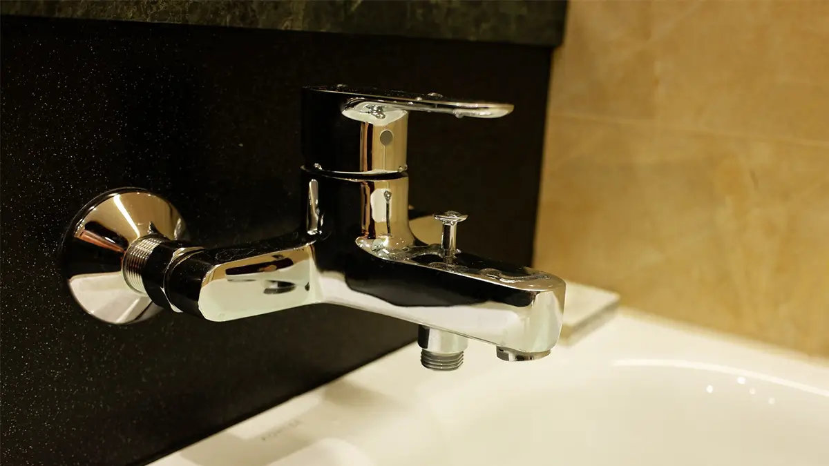 シングルレバー混合栓の写真