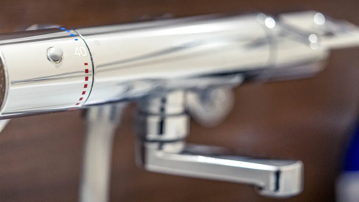 サーモスタット混合栓の写真